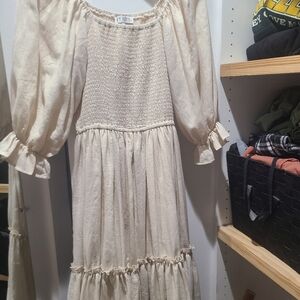 ivy city lani dress in cream